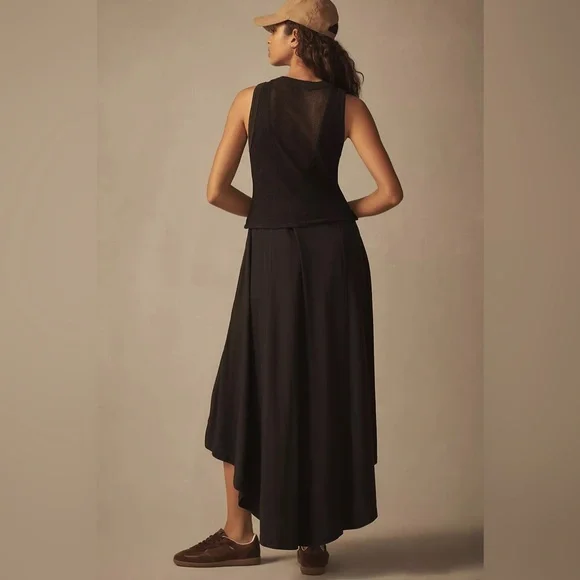 NWOT Anthropologie Forward Line Midi Dress - Picture 2 of 7